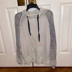 Light Grey Sheer Hoodie