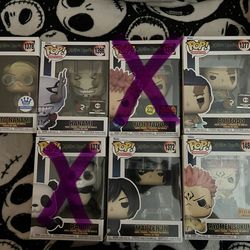 Jujutsu Kaisen funko pops