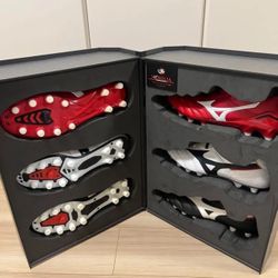 Mizuno Soccer Shoes Morelia 30th Anniversary Collection Set US9.5 Limited Edition