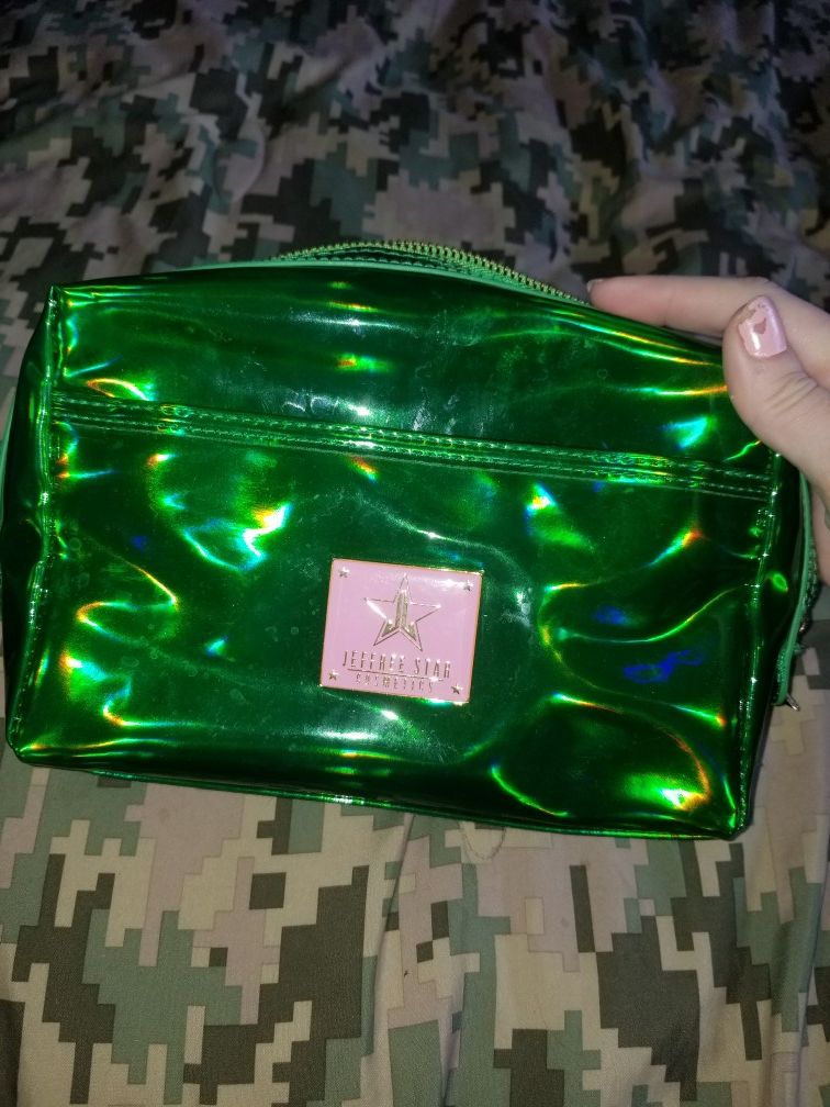 Jeffrey star make up bag