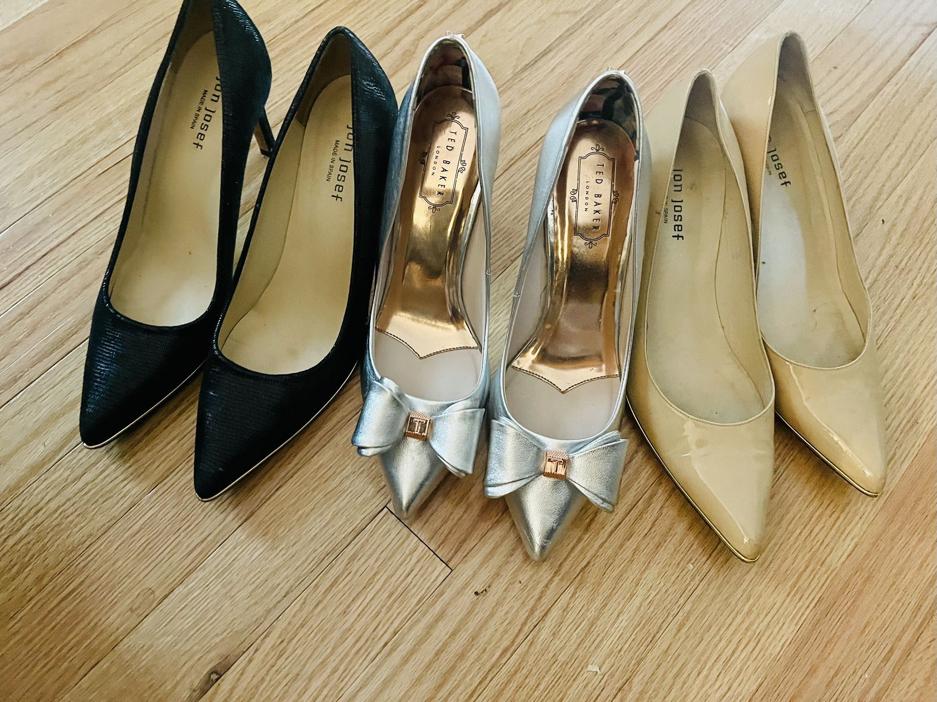 Three pairs Of Stunning Heels Sz10.. All For $60