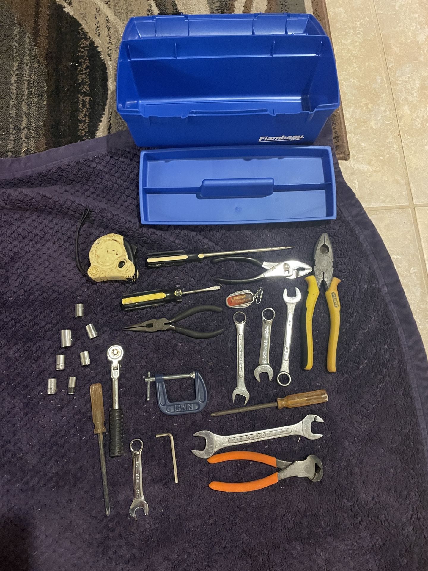 Set of Tools & Tool Box