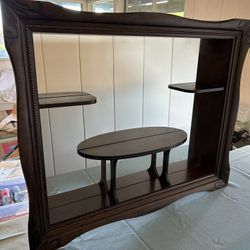 Antique Display Mirror