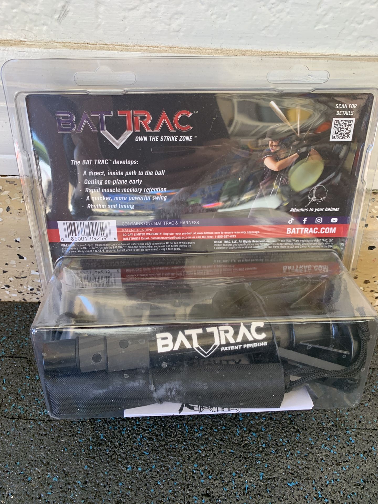 Baseball /Softball Bat Trac Hitting Tool