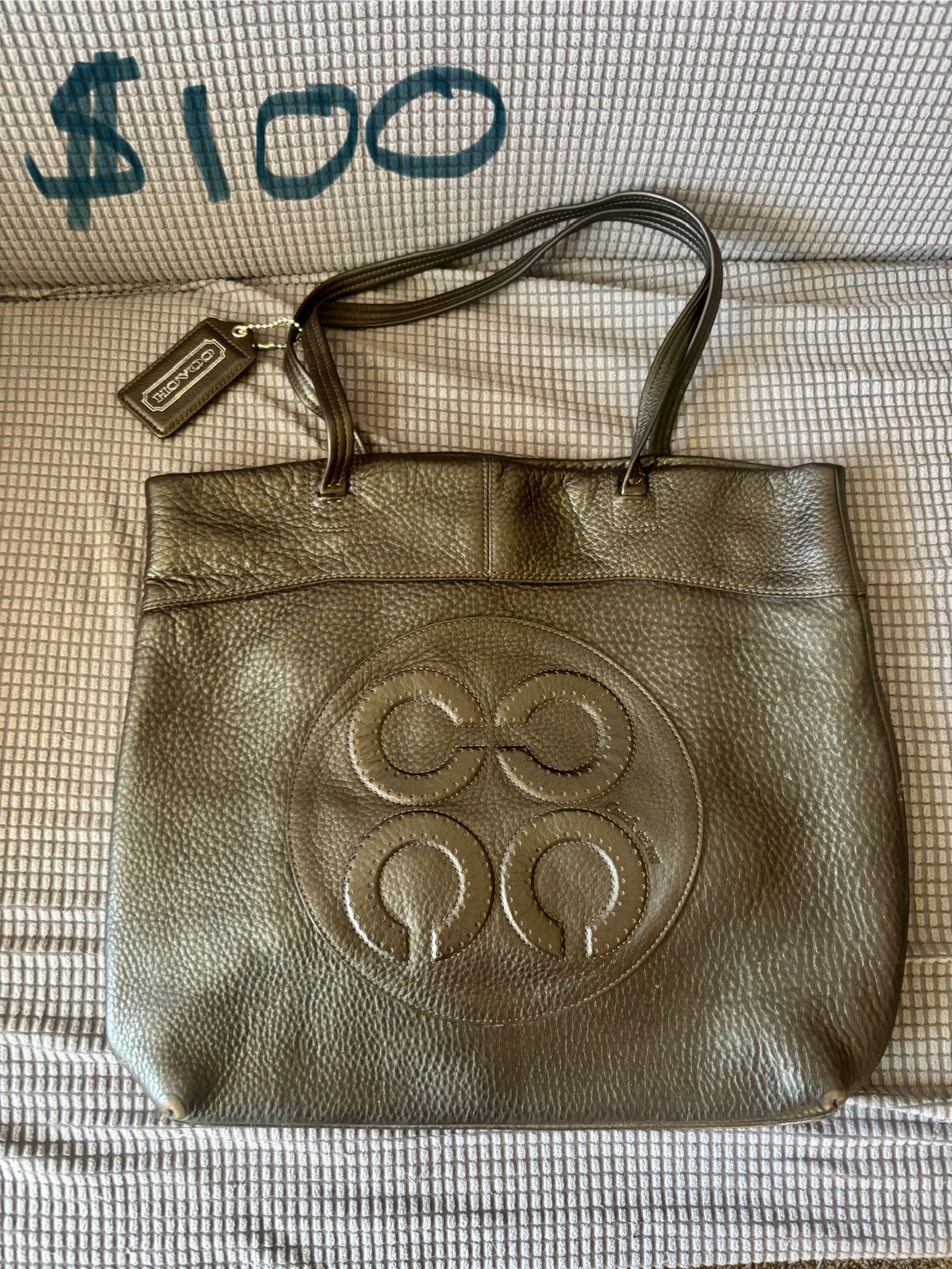 Brown Coach Handbag