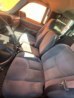 1(contact info removed) - GM Truck Seats, Gray Cloth, Great Condition