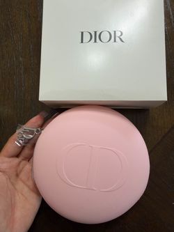 Dior pink round pouch $25 NEW