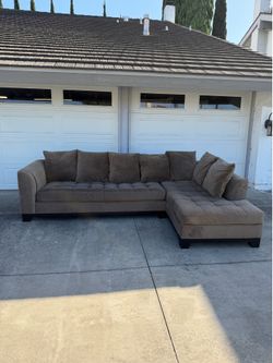 L SHAPED SECTIONAL COUCH!!! 🚚 DELIVERY AVAILABLE!!! 🚚
