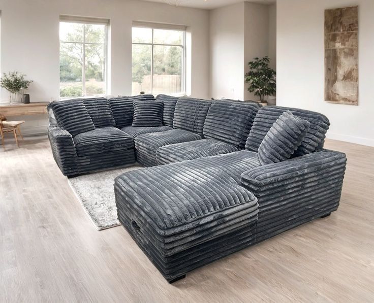 Fast Delivery Take Home Pay Later 🌟 Living Room Furniture Set Pull Out Sleeper Sectional Couch Set 