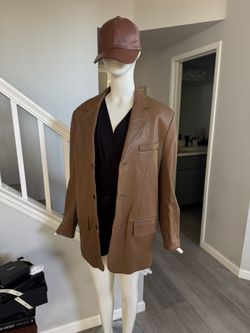 Jos A Bank Leather jacket