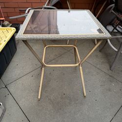 Outdoor Patio High Table & Chairs