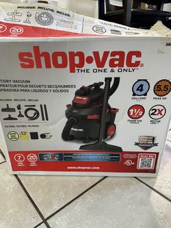 Shop-Vac  Wet/Dry Vacuum Special Feature Wet/Dry