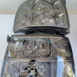 07-13 Chevrolet Silverado Headlights Luces Micas Calaveras Faros Faroles
