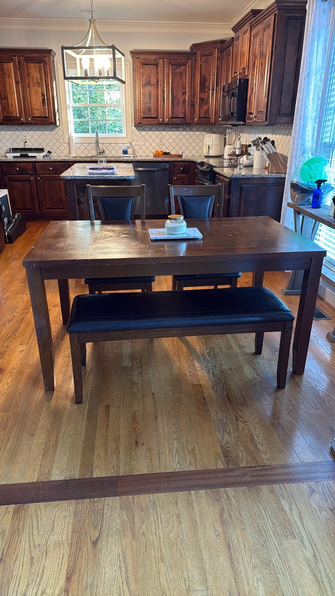 Dining Table With Bench And Chairs 