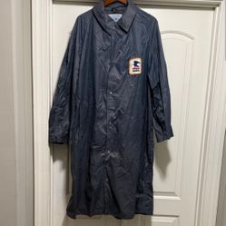 US Mail Vintage USPS Postal Service Rain Trench Coat 