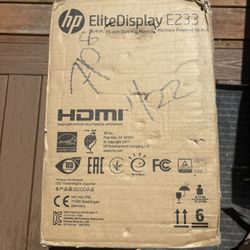 Brand New In Box Computer Monitor 
