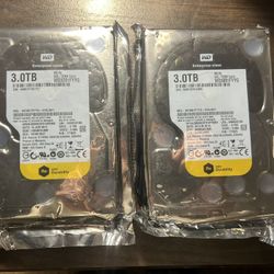 Brand New 3 Tb Sas Western Digital Hdd’s!