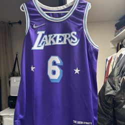 LA Lakers LeBron James Jersey 