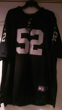 Raiders Jersey Mack #52 size XL