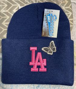 Dodgers beanie