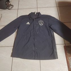  Los Angeles Anaheim  Navy Blue Galaxy Jacket Size Medium A