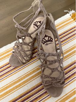 Fergalicious by Fergie Knotted Straps Heel