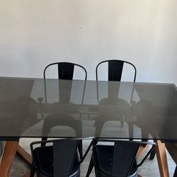 Glass Dining Table
