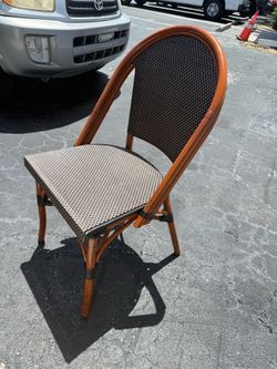 Indoor / outdoor restaurant and backyard chairs available