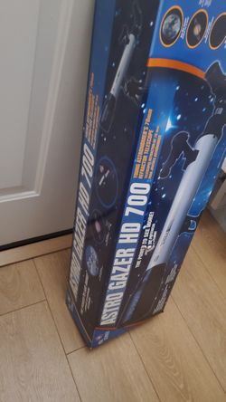 New In Box Edu Science Astro Gazer HD 700 Telescope for Sale in