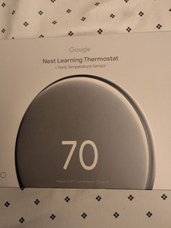 Google  Nest Leaning Thermostat