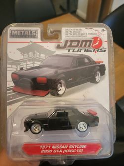 Jada Toys JDM Tuners 1971 Nissan Skyline 2000 GT-R (KPGC10) die-cast car