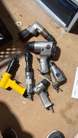 Assorted air tools
