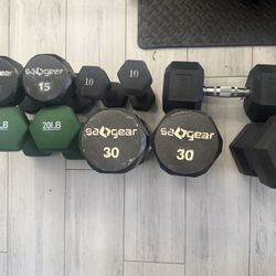 Dumbells  230 Lb Total 