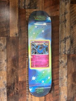 Santa Cruz x Pokémon Xerneas Skateboard Deck