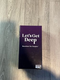 Let's Get Deep Questions For Couples Game