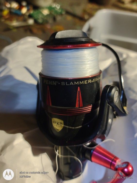 Penn Slammer® III Spinning

Reel 6500