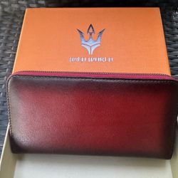 Wild world Italian Leather Wallet 
