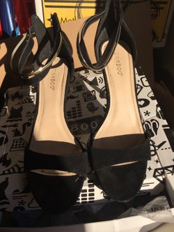 Black heels
