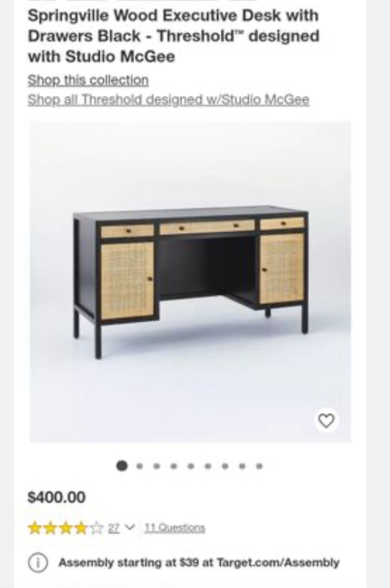 Springville Desk