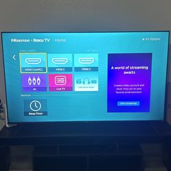Hisense Roku 6 Series-65” Smart TV
