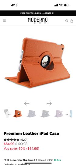 Ipad Pro 12.9  Leather Case
