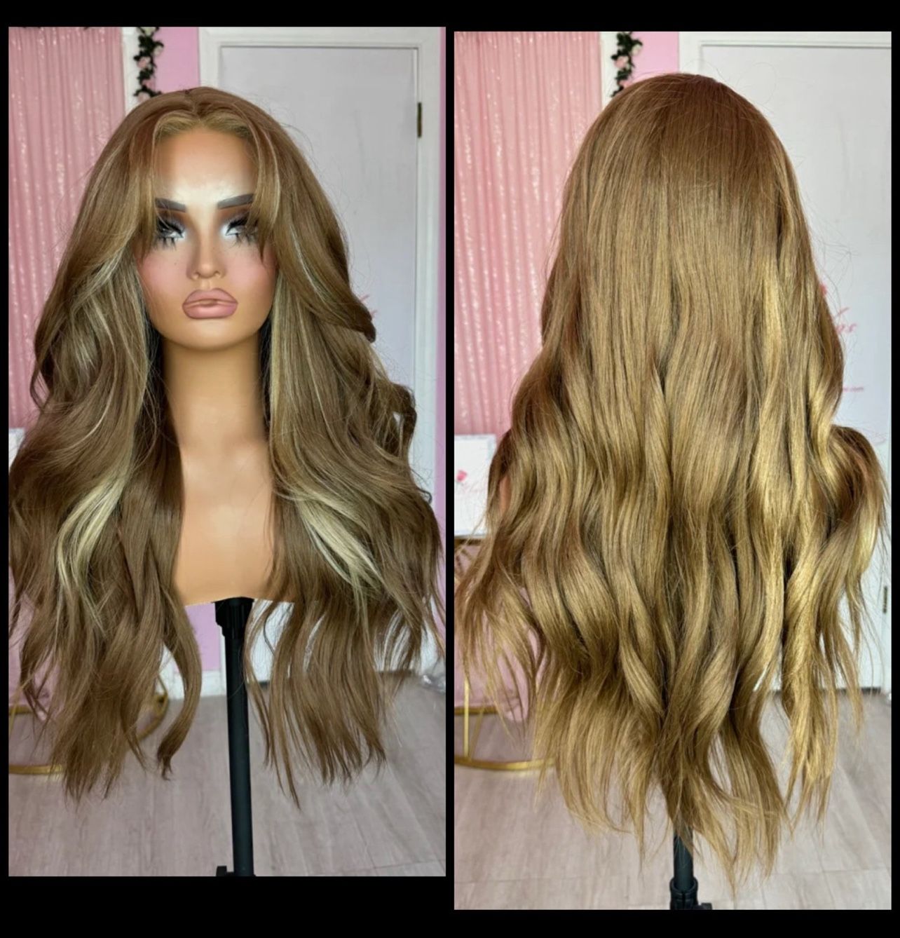 Human Hair Blended Lace Lace Front Wig