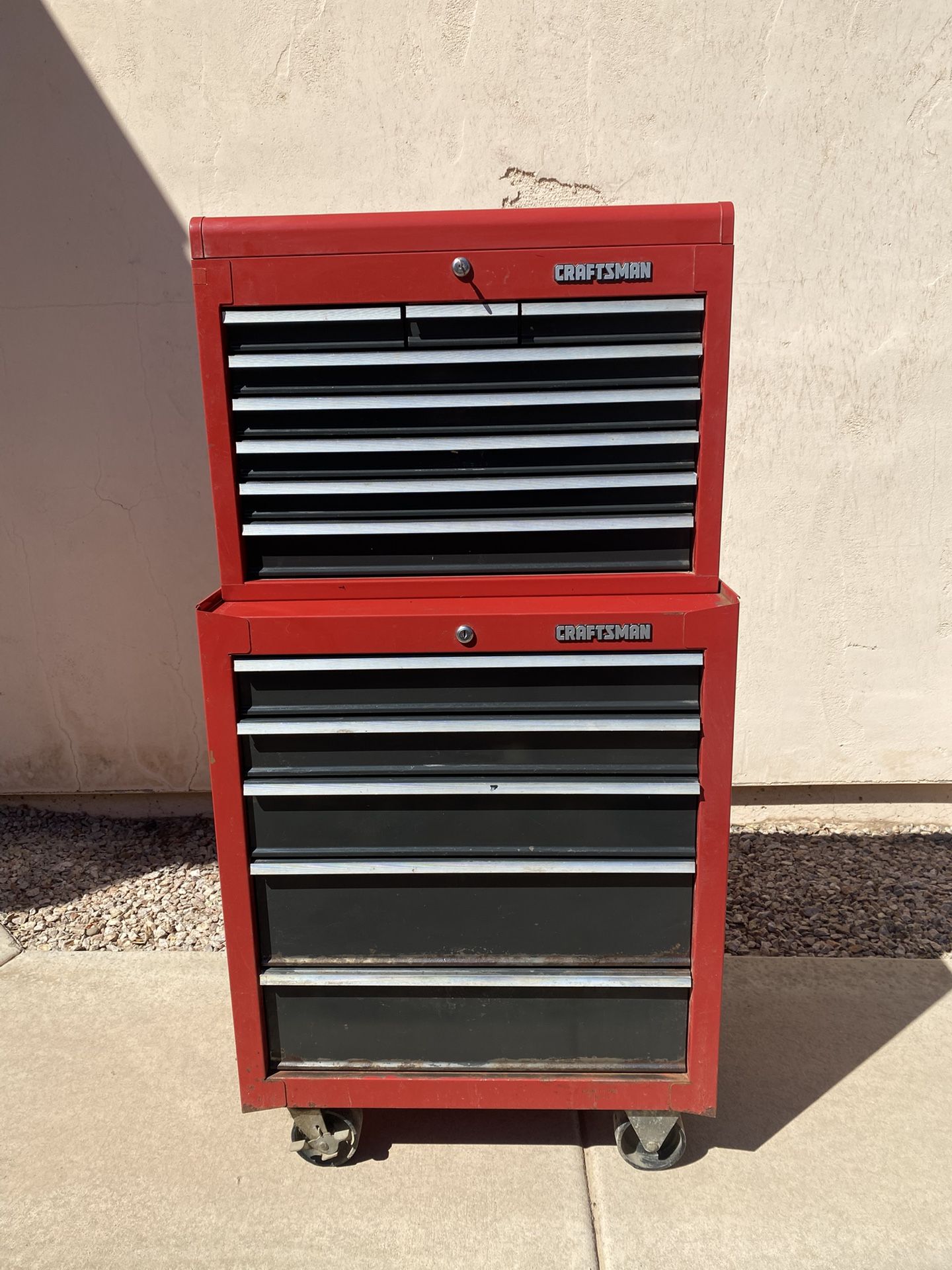 Craftsman Tool Box 53”H 26.5”W 18”D For Sale