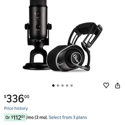 Blue 1752 Blackout Yeti + Lola Black Ninjas in Pyjamas Pro Gamer Bundle