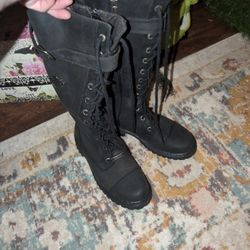 Leather Riding Boots