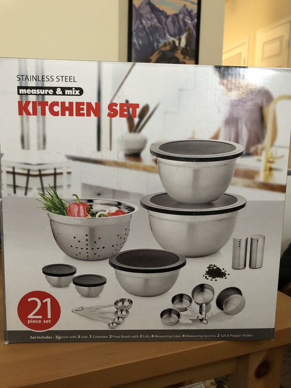  Stainless Steel Kitchen Set for Sale  in Raleigh NC OfferUp