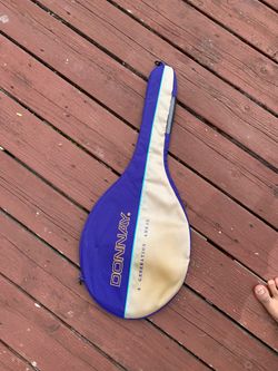 Tennis racket case only (my toes not included)