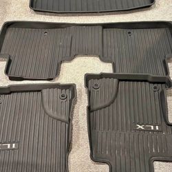 Acura ILX 2020 All Weather Mats + Trunk Mat.