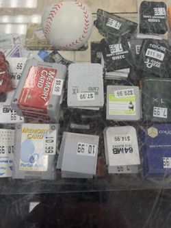 Memory Cards and Paks