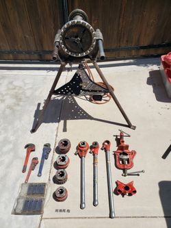 Ridgid 300, Pipe Threaders, Pipe Vise, Pipe Wrenches, Etc.